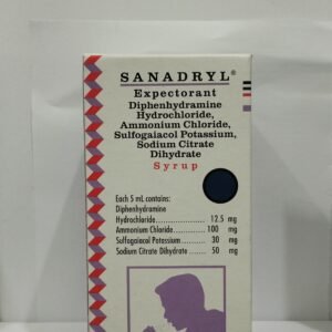 Sanadryl Expectorant 120 Ml