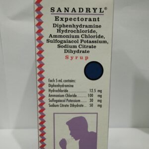 Sanadryl Expectorant 60 Ml