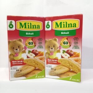 Milna Baby Bisc Apel Jeruk 65Gr